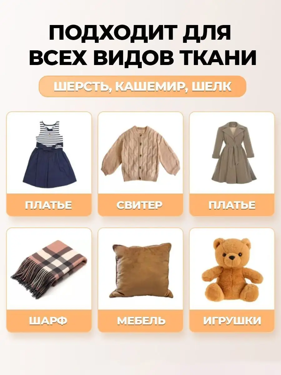Использование для одежды и мебели